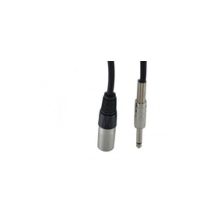 Audiotech - TMC 206 / 3M - Cabo canon Macho - jack | Z-Bombilla