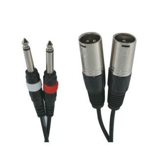 Audiotech - TUC 026 / 2M - Cabo canon Macho - jack | Z-Bombilla