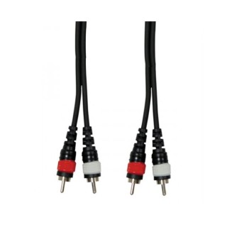 Audiotech - TUC 002 / 1M - Os Cabo de Áudio - RCA - RCA | Z-Bombilla