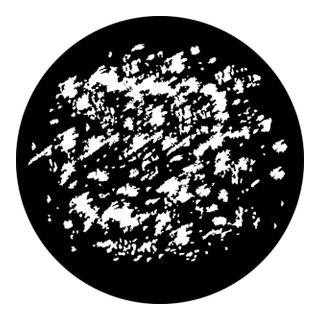 Rosco - 76611 - Aço Padrão Gobo - Foliage Breakups | Z-Bombilla