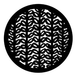 Rosco - 77108 - Aço Padrão Gobo - Foliage Breakups | Z-Bombilla