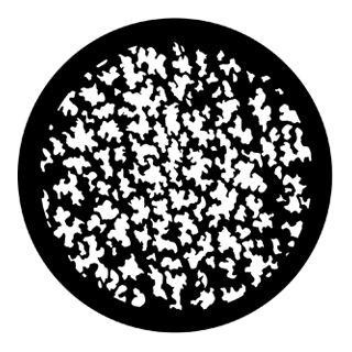 Rosco - 77119 - Aço Padrão Gobo - Foliage Breakups | Z-Bombilla