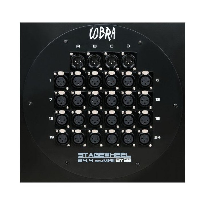 Dap Audio - CobraX Stagewheel 24/4 - Carrinho de mangueira | Z-Bombilla