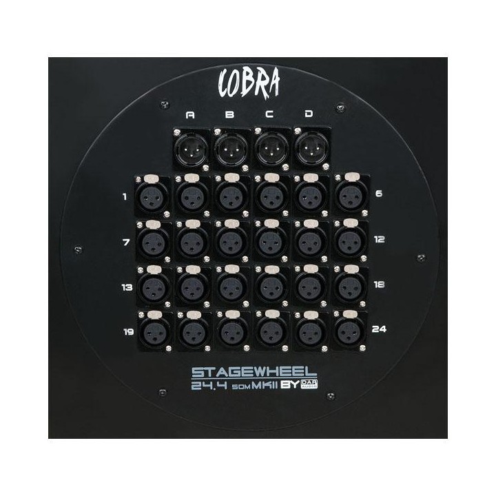 Dap Audio - CobraX Stagewheel 24/4 - Carrinho de mangueira | Z-Bombilla