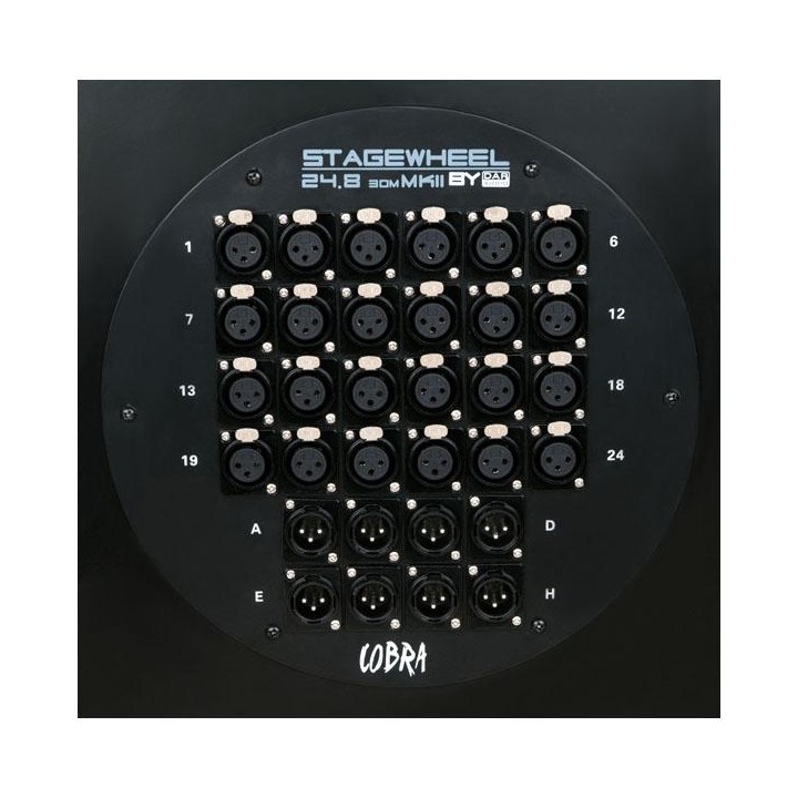 Dap Audio - CobraX Stagewheel 24/8 - Hose Cart | Z-Bombilla