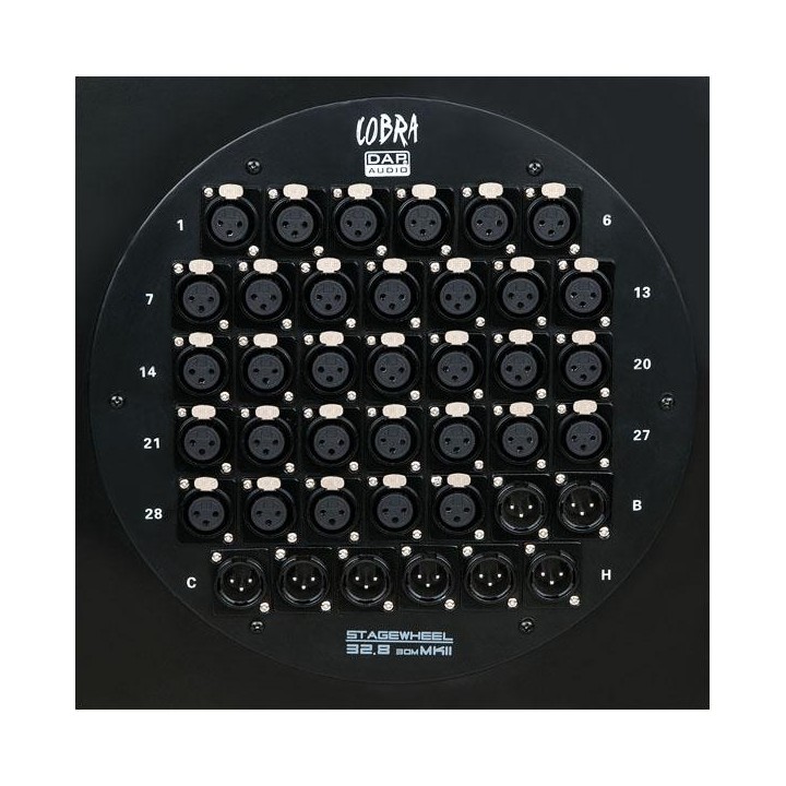 Dap Audio - CobraX Stagewheel 32/8 - Carrinho de mangueira | Z-Bombilla