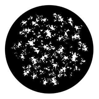 Rosco - 77405 - Aço Padrão Gobo - Foliage Breakups | Z-Bombilla