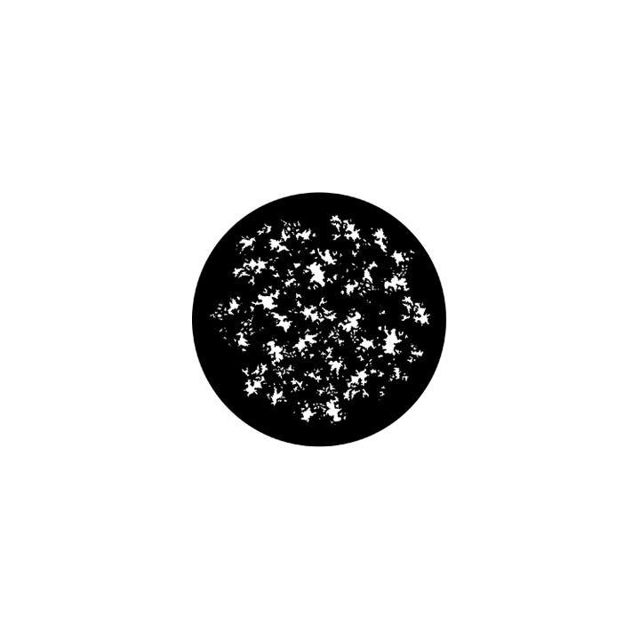 Rosco - 77405 - Standard Acciaio Gobo - Foliage Breakups | Z-Bombilla