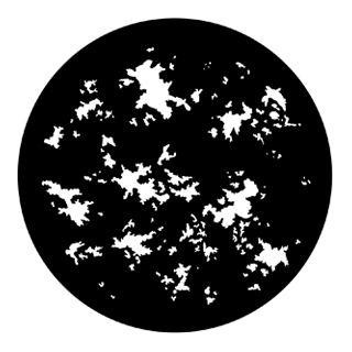 Rosco - 77406 - Aço Padrão Gobo - Foliage Breakups | Z-Bombilla