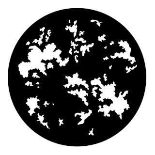 Rosco - 77407 - Aço Padrão Gobo - Foliage Breakups | Z-Bombilla