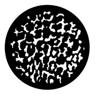 Rosco - 77409 - Aço Padrão Gobo - Foliage Breakups | Z-Bombilla