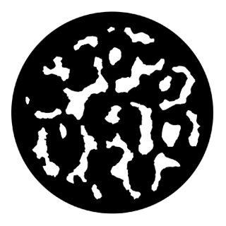 Rosco - 77410 - Aço Padrão Gobo - Foliage Breakups | Z-Bombilla