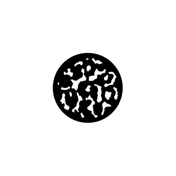 Rosco - 77410 - Standard Acciaio Gobo - Foliage Breakups | Z-Bombilla