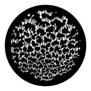 Rosco - 77446 - Standard Acciaio Gobo - Foliage Breakups | Z-Bombilla