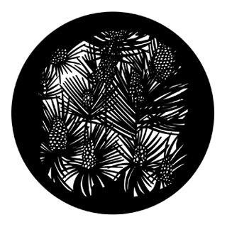 Rosco - 77592 - Standard Acciaio Gobo - Foliage Breakups | Z-Bombilla