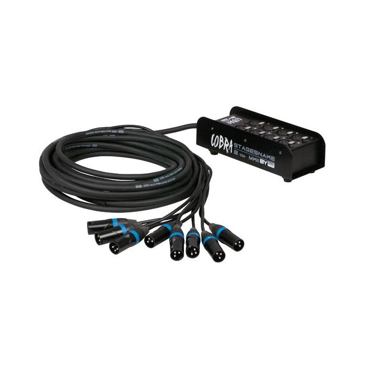 Dap Audio - CobraX 8 StageSnake - Multicore Cables Up to 12 ways | Z-Bombilla