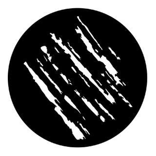 Rosco - 77594 - Standard Acciaio Gobo - Foliage Breakups | Z-Bombilla