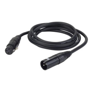 Dap Audio - FL09 - DMX/AES-EBU XLR/M 3 p. - XLR/F 3 p. - Cable XLR DMX | Z-Bombilla