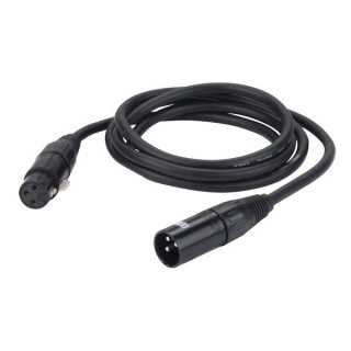 Dap Audio - FL09 - DMX/AES-EBU XLR/M 3 p. - XLR/F 3 p. - Cable XLR DMX | Z-Bombilla