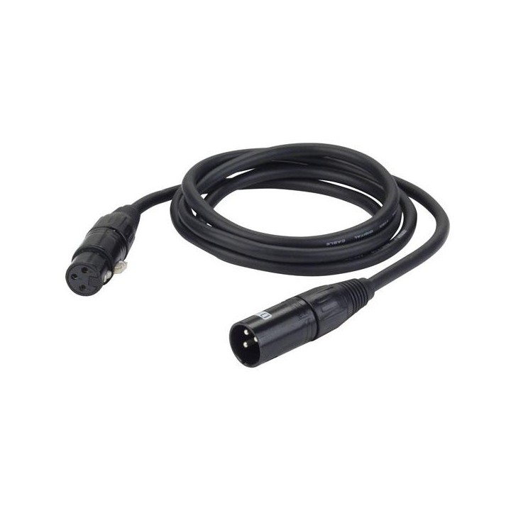 Dap Audio - FL09 - DMX/AES-EBU XLR/M 3 p. - XLR/F 3 p. - Cable XLR DMX | Z-Bombilla