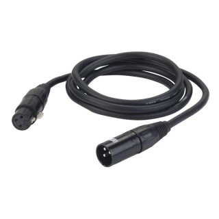 Dap Audio - FL09 - DMX/AES-EBU XLR/M 3 p. - XLR/F 3 p. - Cable XLR DMX | Z-Bombilla