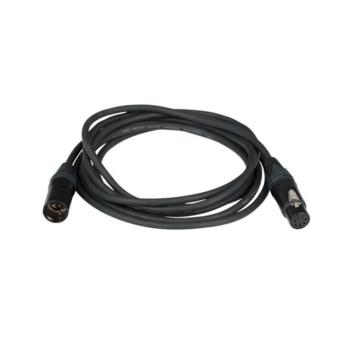 Dap Audio - FL84 - DMX/AES-EBU XLR/M 5p. - XLR/F 5p. Neutrik - Cable XLR DMX | Z-Bombilla