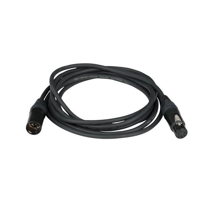 Dap Audio - FL84 - DMX/AES-EBU XLR/M 5p. - XLR/F 5p. Neutrik - Cable XLR DMX | Z-Bombilla