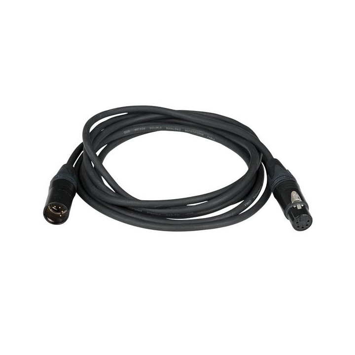 Dap Audio - FL84 - DMX/AES-EBU XLR/M 5p. - XLR/F 5p. Neutrik - Cable XLR DMX | Z-Bombilla