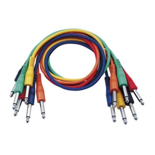 Dap Audio - FL11 - 6 coloured unbal. patch - Cable d'Àudio - Jack - Jack | Z-Bombilla