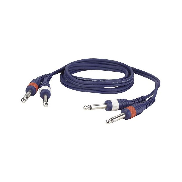 Dap Audio - FL22 - 2 mono Jack L/R - 2 mono Jack L/R - Cable d'Àudio - Jack - Jack | Z-Bombilla