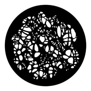 Rosco - 77788 - Aço Padrão Gobo - Foliage Breakups | Z-Bombilla