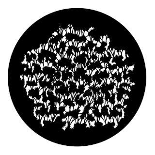 Rosco - 77803 - Aço Padrão Gobo - Foliage Breakups | Z-Bombilla
