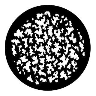 Rosco - 77805 - Aço Padrão Gobo - Foliage Breakups | Z-Bombilla