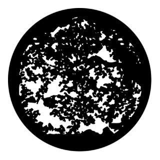 Rosco - 78217 - Aço Padrão Gobo - Foliage Breakups | Z-Bombilla