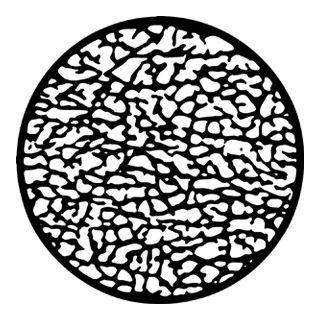 Rosco - 78219 - Aço Padrão Gobo - Foliage Breakups | Z-Bombilla