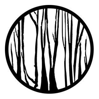 Rosco - 76569 - Aço Padrão Gobo - Árvores e Vegetação | Z-Bombilla