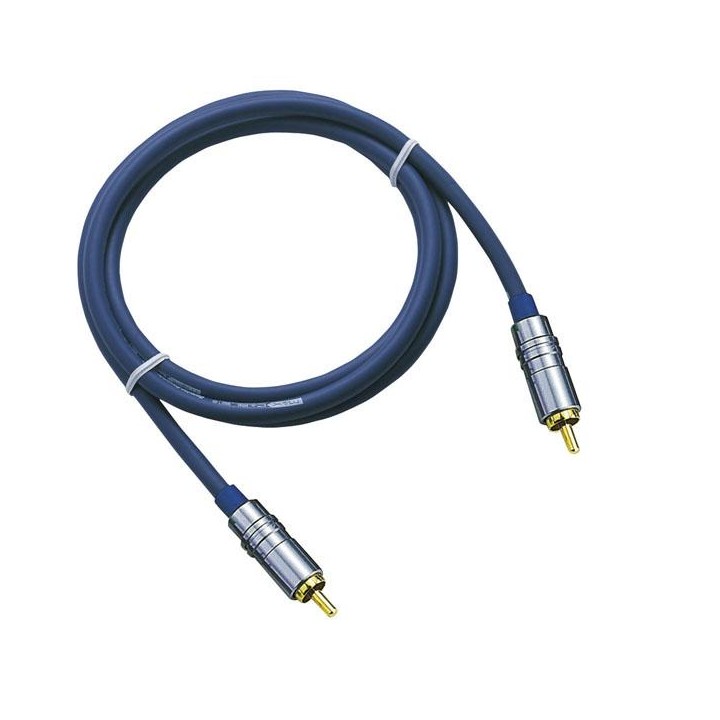 DMT - FV03 - Ø6 mm. RCA/M - RCA/M - Cable de Audio Hecho - RCA - RCA | Z-Bombilla