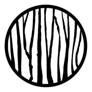 Rosco - 76570 - Aço Padrão Gobo - Árvores e Vegetação | Z-Bombilla