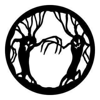 Rosco - 76571 - Aço Padrão Gobo - Árvores e Vegetação | Z-Bombilla