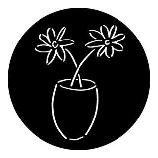 Rosco - 76574 - Aço Padrão Gobo - Árvores e Vegetação | Z-Bombilla