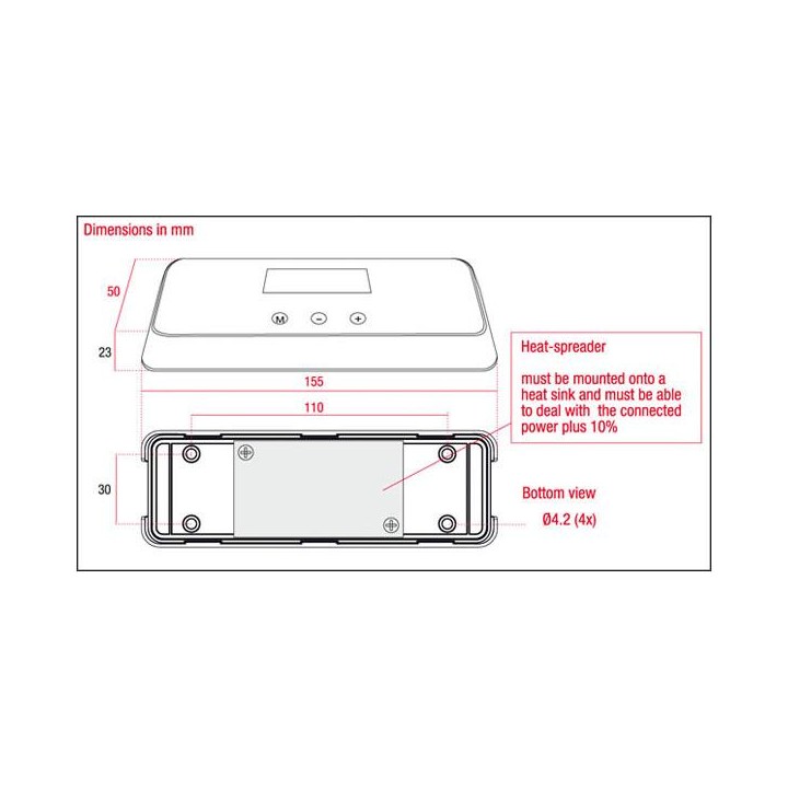 Artecta - LINEARdrive Constant Voltage - Controlador Comandament | Z-Bombilla