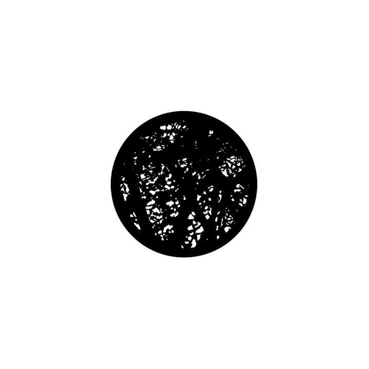 Rosco - 77115 - Aço Padrão Gobo - Árvores e Vegetação | Z-Bombilla