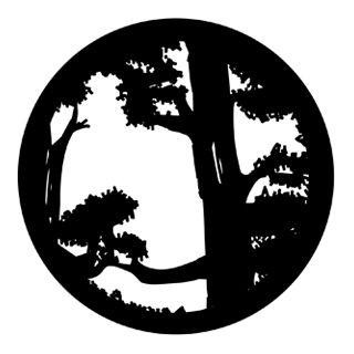 Rosco - 77205 - Aço Padrão Gobo - Árvores e Vegetação | Z-Bombilla