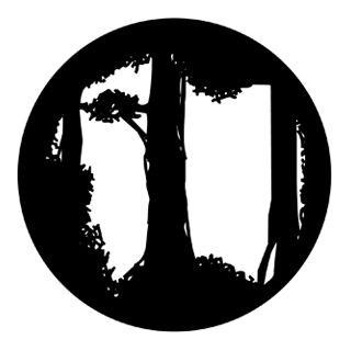 Rosco - 77206 - Aço Padrão Gobo - Árvores e Vegetação | Z-Bombilla