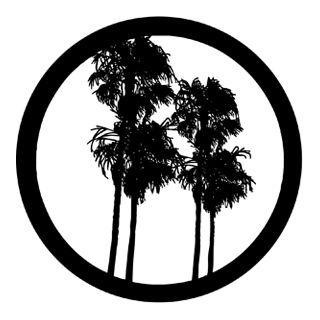 Rosco - 77283 - Aço Padrão Gobo - Árvores e Vegetação | Z-Bombilla