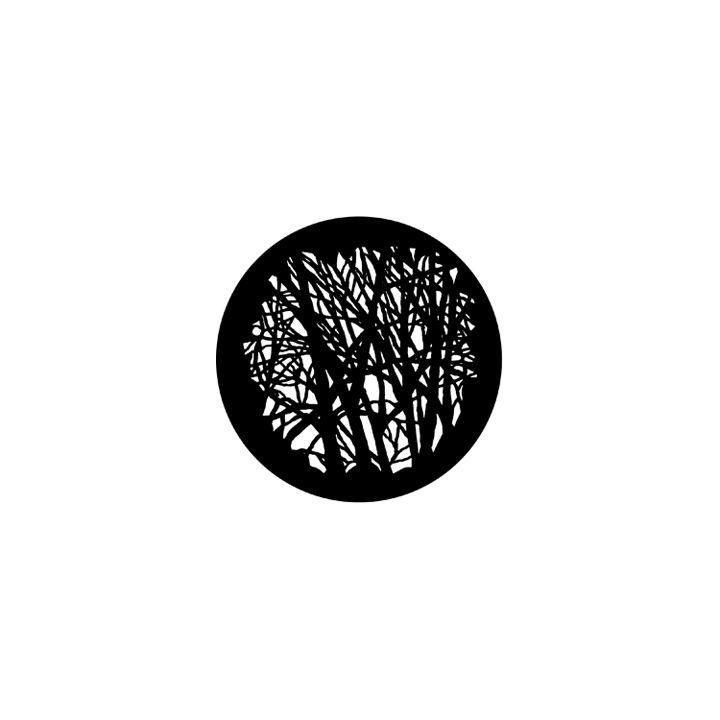 Rosco - 77549 - Standard Steel Gobo - Trees and Vegetation | Z-Bombilla