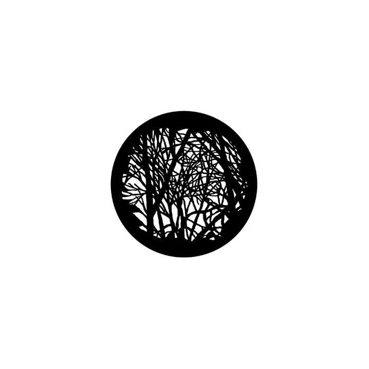 Rosco - 77550 - Standard Steel Gobo - Trees and Vegetation | Z-Bombilla