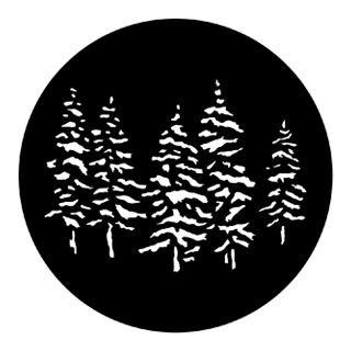 Rosco - 77551 - Aço Padrão Gobo - Árvores e Vegetação | Z-Bombilla