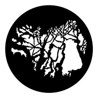 Rosco - 77793 - Standard Steel Gobo - Trees and Vegetation | Z-Bombilla