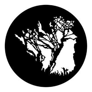 Rosco - 77794 - Standard Steel Gobo - Trees and Vegetation | Z-Bombilla